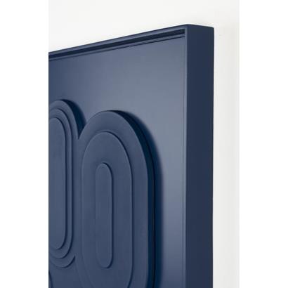 Zuiver Wanddecoratie August Navy Blue