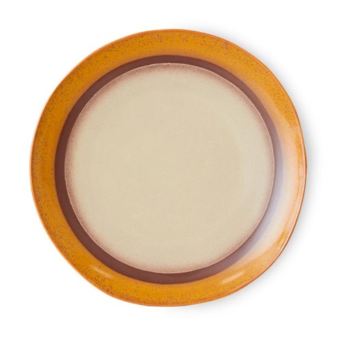 HKliving 70's Dinerbord Coconut