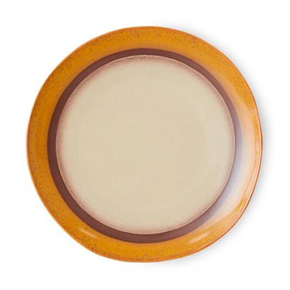 HKliving 70's Dinerbord Coconut